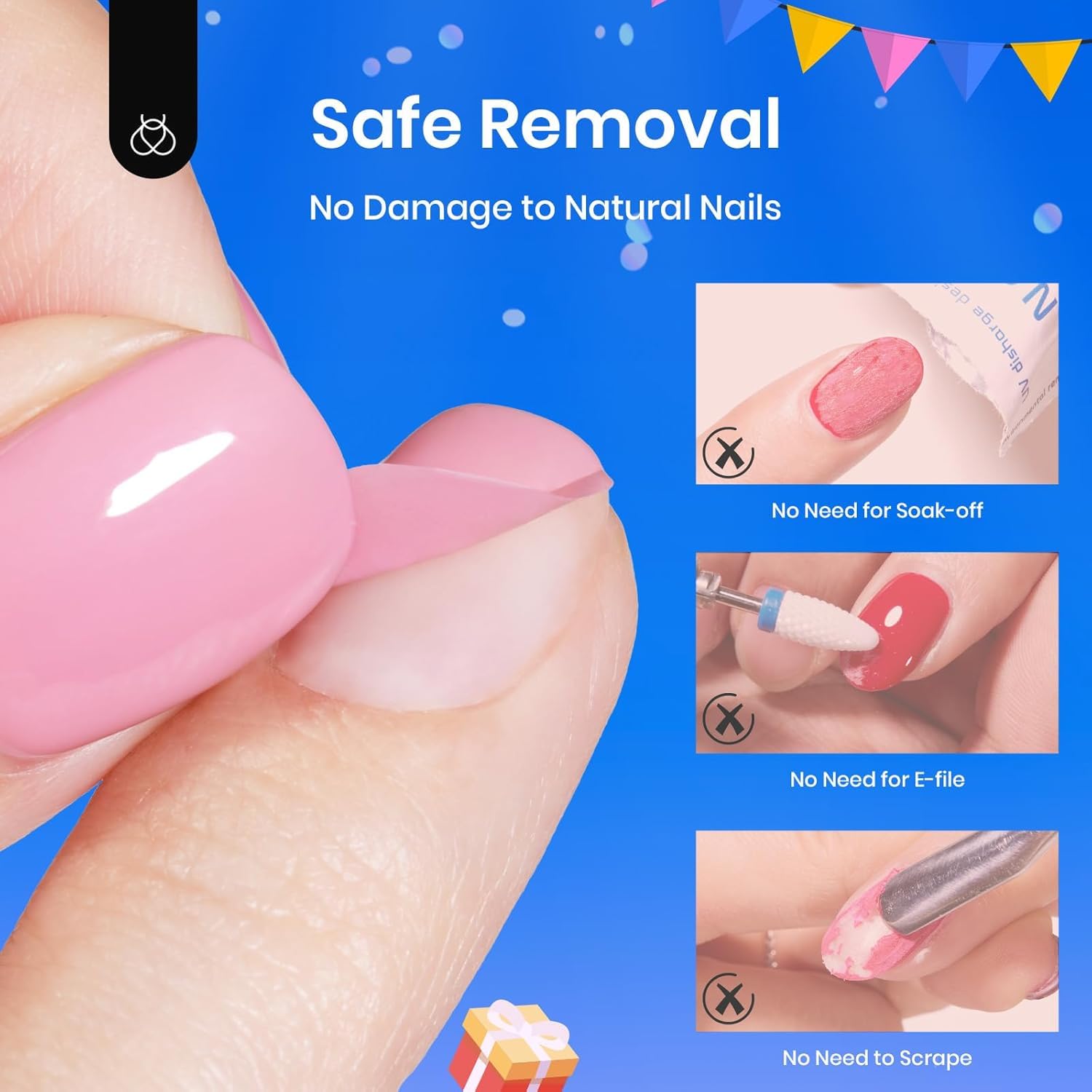 Beetles Peel Off Gel Base Coat 15ml Easy Removal for Gel Polish