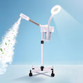 Saicool 2 in 1 Facial Steamer 5X Magnifying Lamp - Hot Ozone Spa Machine, Mist Face Salon Beauty Skin Care Equipment