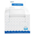 HOMEXCEL Face Towels, Disposable Face Towelette, Biodegradable Makeup Remover Dry Wipes 50 Count, Super Soft Clean Facial Towels Wash Cloth for Sensitive Skin