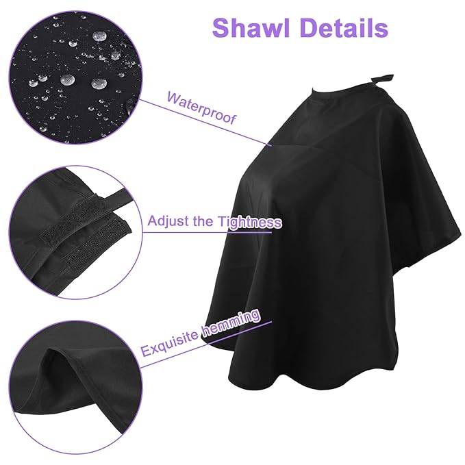 FRIUSATE Hair Coloring Highlighting Cap, 8 Pieces Hair Highlighting Kit, Silicone Highlight Cap Pull Through Caps Hair Coloring Frosting Cap with Hook, Cape, Brush, Gloves and Ear Covers for Women Men