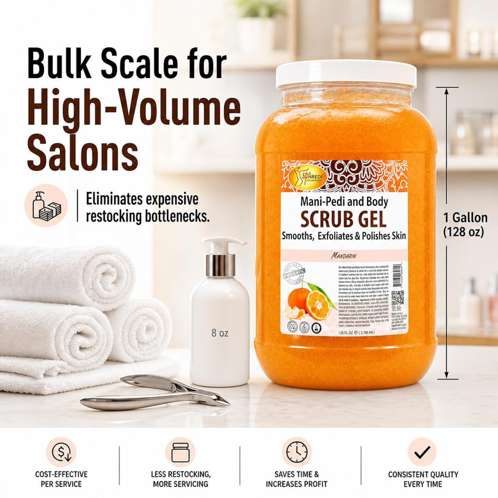 SPA REDI Professional Callus Remover Gel, Smoothening, 1 Gallon