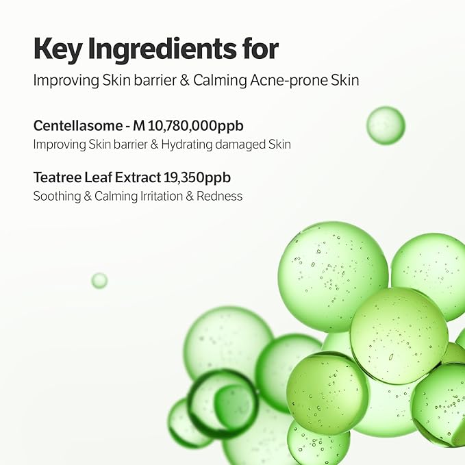 SUNGBOON EDITOR Deep Collagen CICA Tea Tree Overnight Mask, Acne Mask for Redness & Soothing, 2,160,000PPB Collagen + Tea Tree + Centella, Korean Skincare, 4ea, Gifts for Women