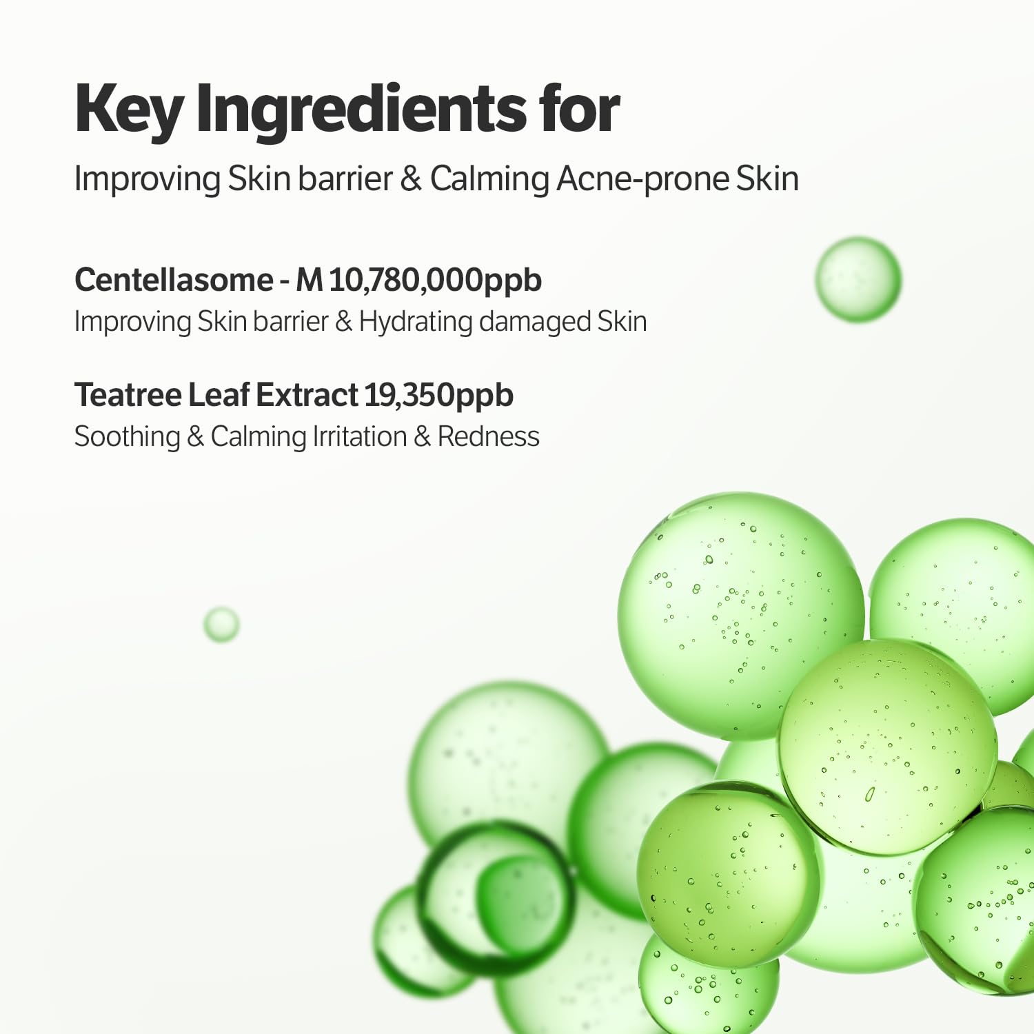 SUNGBOON EDITOR Deep Collagen CICA Tea Tree Overnight Mask, Acne Mask for Redness & Soothing, 2,160,000PPB Collagen + Tea Tree + Centella, Korean Skincare, 4ea, Gifts for Women