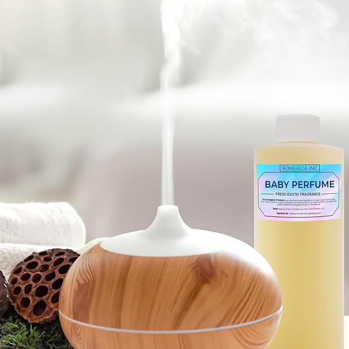 ROMERIZA INC. 1 Fl Oz Baby Perfume Fragrance Body Oil, Luxury Unisex Oil