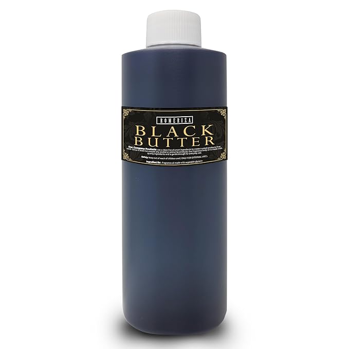 Perfume Black Butter Body Oil Scented Fragrance - Black Butter Oil Fragrance for Men - Body Long Lasting Perfume Oil - Uncut Scented Body Oil - 10 ml Roll On Glass Bottle