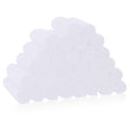 32 Pack Baby Washcloths - 10x10 Inch, Luxury Coral Fleece - Extra Absorbent and Soft Wash Clothes for Newborns, Infants and Toddlers - Suitable for Sensitive Skin and New Born - Baby Shower - White