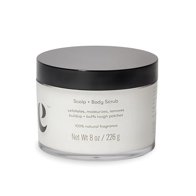 Odele Scalp & Body Scrub, Exfoliating Sugar Scrub, Hydrates & Smooths, 8 oz