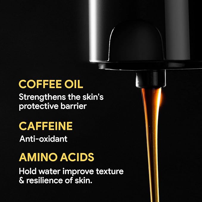 Cocoon Dak Lak Coffee Face Wash and Facial Cleanser, Low pH Gentle Daily Cleanser with Antioxidants for All Skin Types, Vegan Makeup Removing Face Wash, 4.73 fl oz