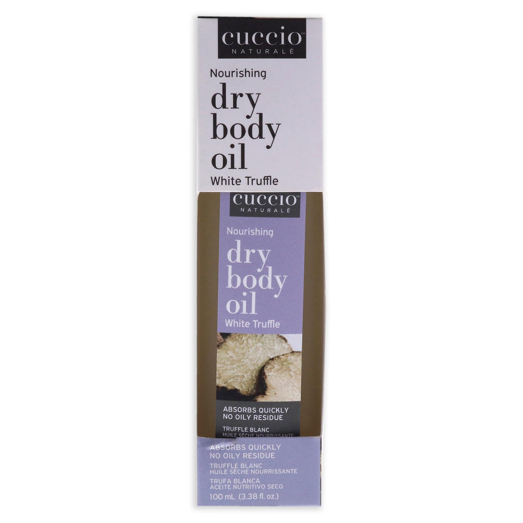 C U C C I O Nourishing Dry Body Oil - White Truffle Naturale for Unisex - 3.38 oz Oil