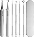 Kosimai Black Head Remover for Face Tool Professional Pimple Popper HD Camera,30 Times Magnification 1080P, (Tool kit)