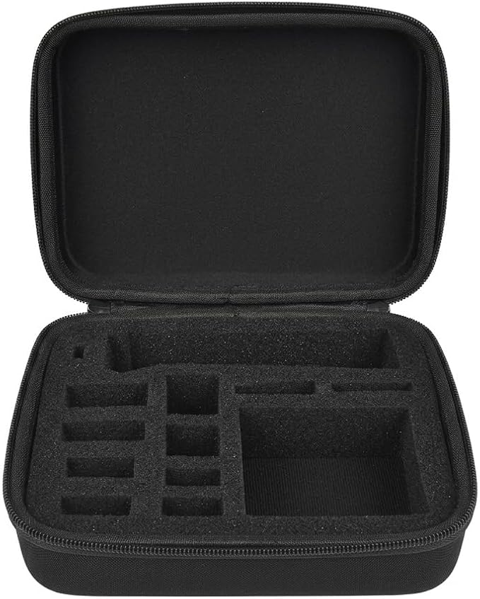 GWCASE Travel Case Compatible with Philips for Norelco Multigroom Series 7000 5000 Men's Grooming Kit with Trimmer MG7750/49 MG7910/49 MG9510/60. Holder for Attachment Trimmers (Black Inner, S)