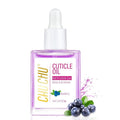 CHUCHU Vegan Cuticle Oil for Nails: Blueberry Jojoba Nail Cuticle Oil with Vitamin B & E for Moisturizes Cuticle and Nail's Skin - Prevents Hangnails and Chapped 15ML