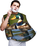 Abstract Paint Splashes Print Beard Bib Shaving Apron, Beard Hair Trimming Cape Gift For Dad
