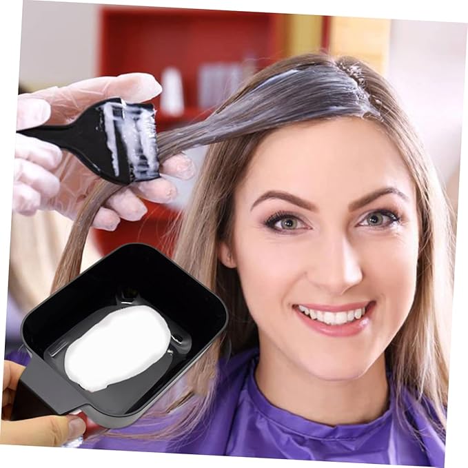 Beatifufu 2 Pack Hair Color Bowl Hair Dye Bowl for Mixing Tint Wide Deep Color Mixing Bowls for Salon and Home Diy Coloring Reusable Salon Tool 7.08 X 4.80 X 2.75 in