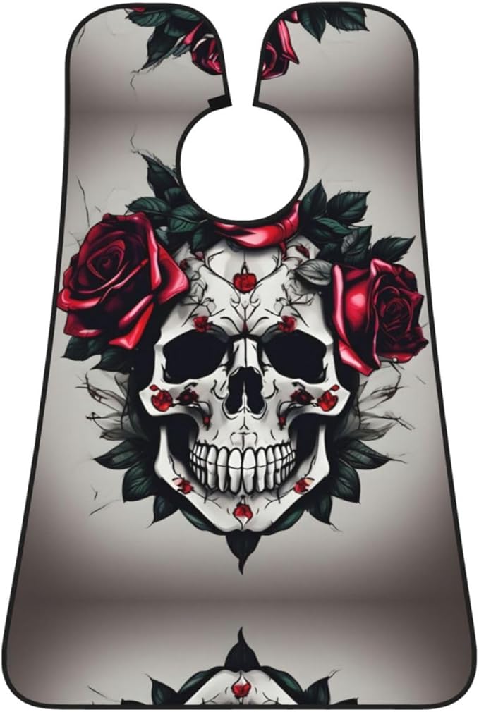 Tahiti Beach Print Beard Bib Shaving Apron, Beard Hair Trimming Cape Gift For Dad