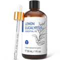 HIQILI Lemon Eucalyptus Essential Oil for Spray, Aromatherapy & Diffuser