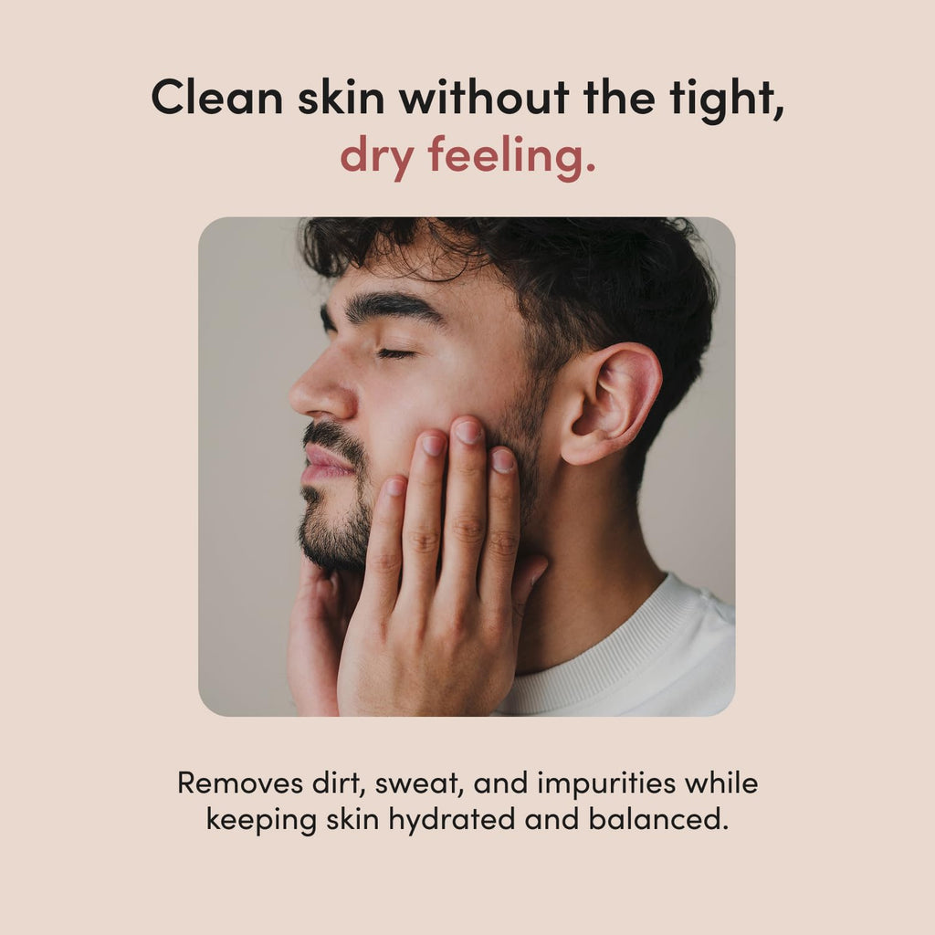 hims High Tide Hydrating Daily Cleanser, Hyaluronic Acid, 6.8 Fl Oz