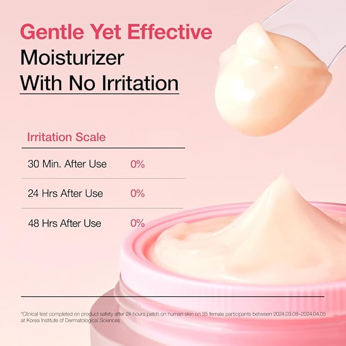 ANUA Peach Niacinamide Cream, Hydrating Face Moisturizer with Collagen, Vitamin B12, Ceramide & Panthenol, Barrier Repair for Dry Skin, Glowing Glass Skin, Korean Skincare, 1.69 fl.oz.