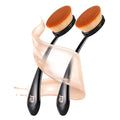 Foundation Brush for Liquid Makeup,Kabuki Brush for Seamless Liquid, Cream, and Powder Application Ultra-Soft, Dense, and Cruelty-Free Synthetic Bristles for Streak-Free Blending (2 Pack)
