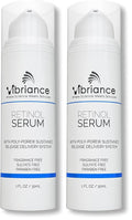 Vibriance Retinol Serum for Face - Reduces Appearance of Deep Wrinkles and Large Pores, Enhances Tone, Improves Complexion - Sensitive, Mature Skin Night Cream - 1 fl oz (Pack of 2)