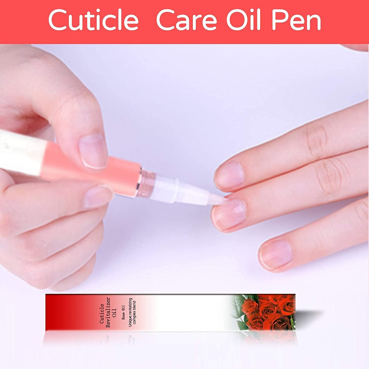 AIJIMEI 8pcs Cuticle Oil Pens Cuticle Oil Nail Oil Cuticle Nail Nutrition Oil Cuticle Oil Pen for Nails Moist Nail Repair Nail Care Essential Oil Moist