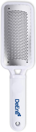 DeEnti Metal Foot Rasp, Professional Grade Stainless Steel, Salon Quality Callus Remover, Lightweight Foot Scrubber, Home Manicure and Pedicure Tools