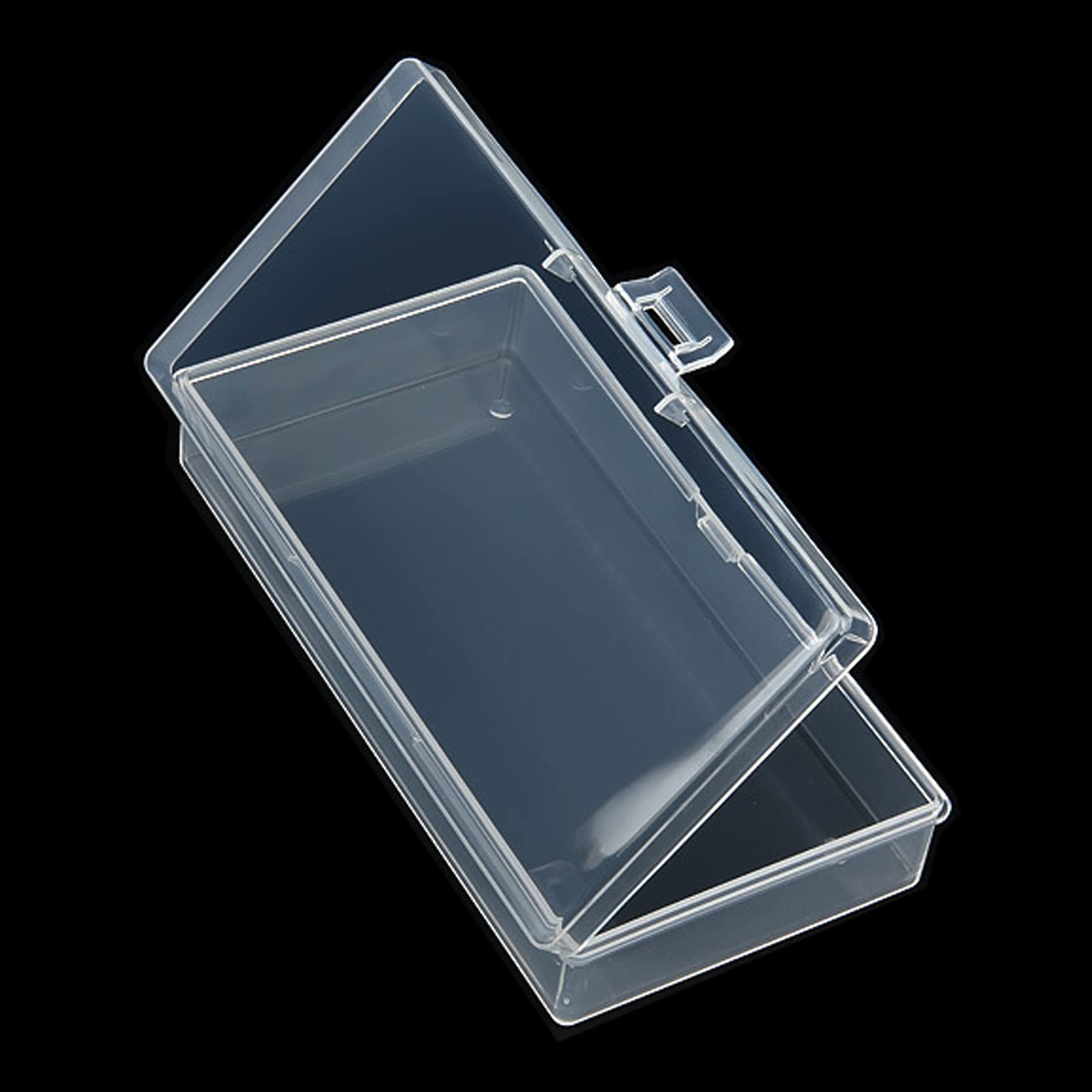 Thintinick 12 Pack Rectangular Clear Plastic Storage Containers