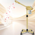 Wuissvnb Facial Steamer, Professional Facial Steamer for Estheticians, Hot Mist & Timer Function, Ozone Face Steamer on Wheels for Spa, Salon and at Home Use