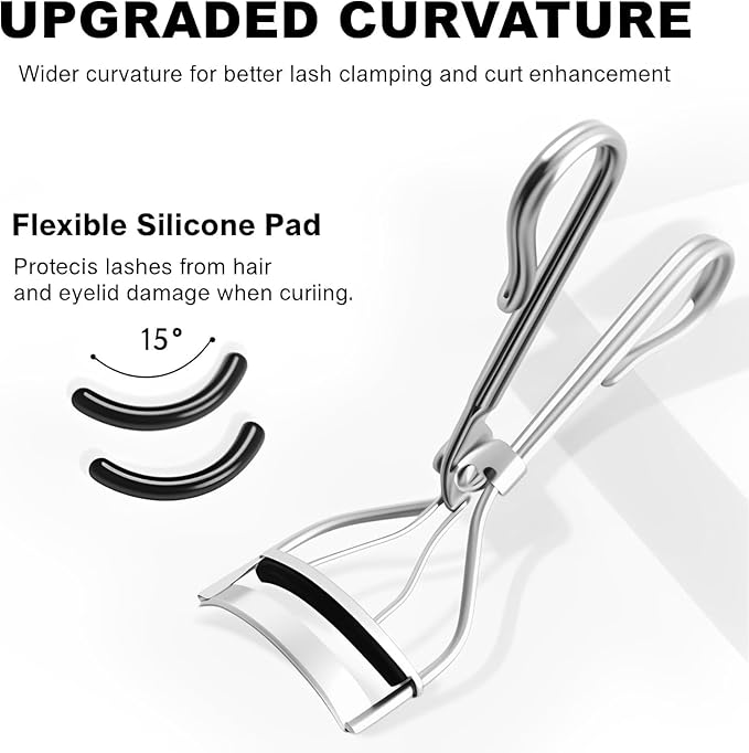 Eyelash Curler Refill Compatible with Surratt Eyelash Curler,36Pack Lash Curlers Refill Fit for Revlon Relevee Lash Curlers,High Elasticity Silicone.