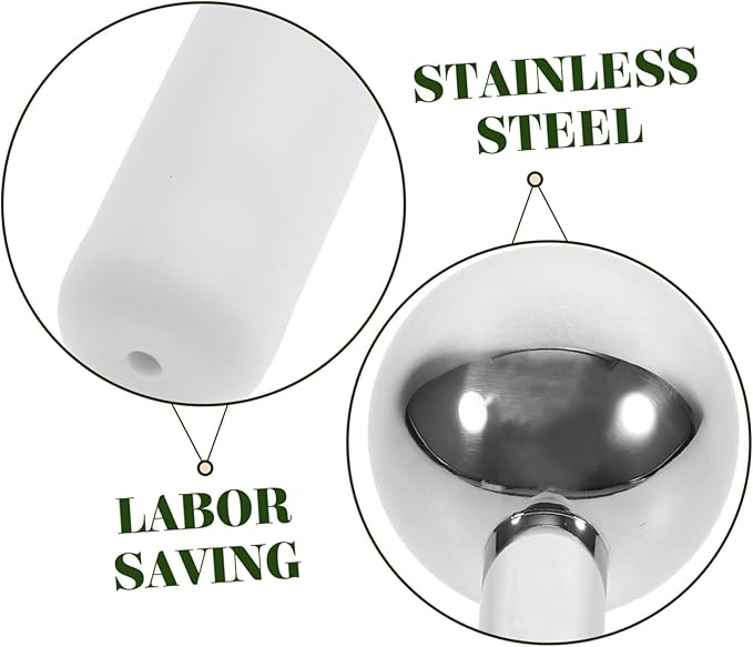 2pcs Stainless Steel Face Ice Globes Massage Balls for Facial Roller for Skincare Suitable for Skin Types Massage Tool