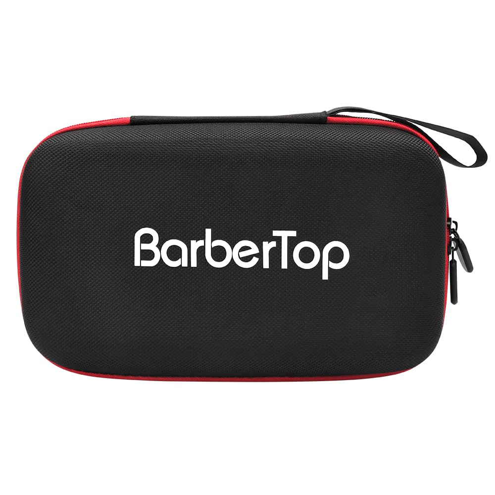 Barber Tool Bag,Case Compatible with Hair Clipper Barber, Clipper Bag for Barbers,Travel Storage Organizer for Comb Cutting Guide, Clipper Blade Oil, Cleaning Brush and Other Grooming Kit (Small)