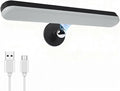 Benreom Wireless Vanity Light for Mirror, Rechargeable LED Bar, Black
