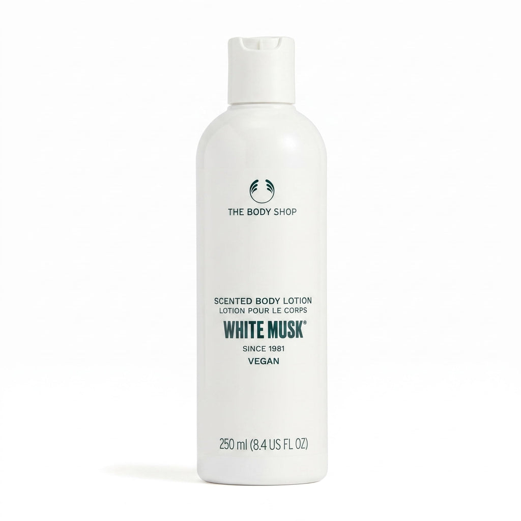 The Body Shop White Musk Scented Body Lotion | SIlky, Vegan, 8.4 Oz