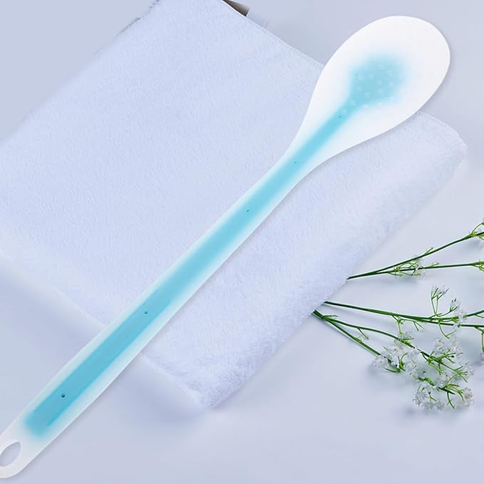 VICASKY Back Lotion Applicator for Women Body Lotion Applicator Wand for Back Shoulders and Legs Soft Bristles for Applying Cream or Medication Easy Clean 2 Pack 14.56 in