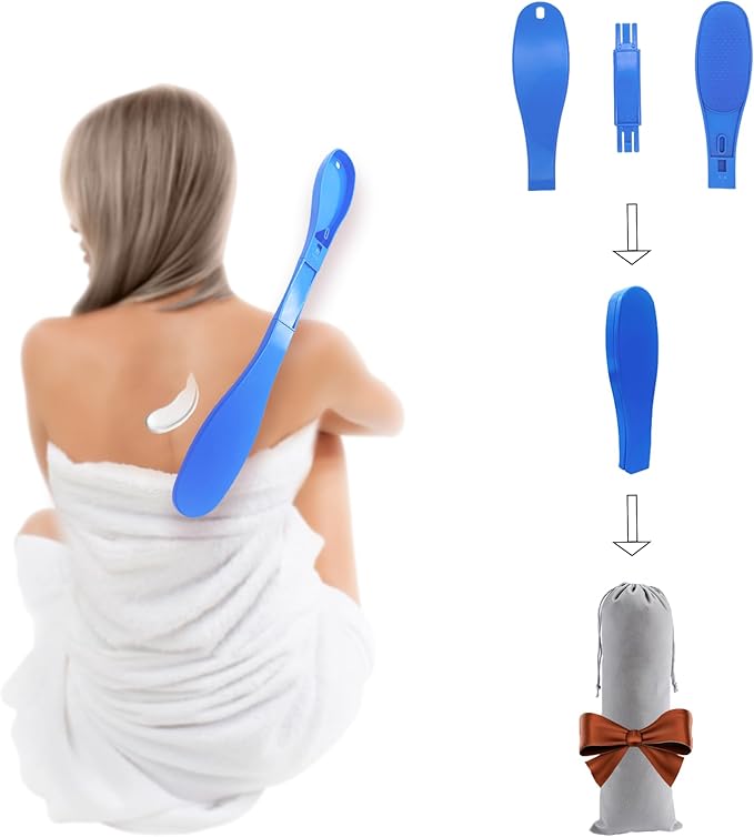 Lotion Applicator for Back & Back Scratcher for Women. Sunscreen Applicator