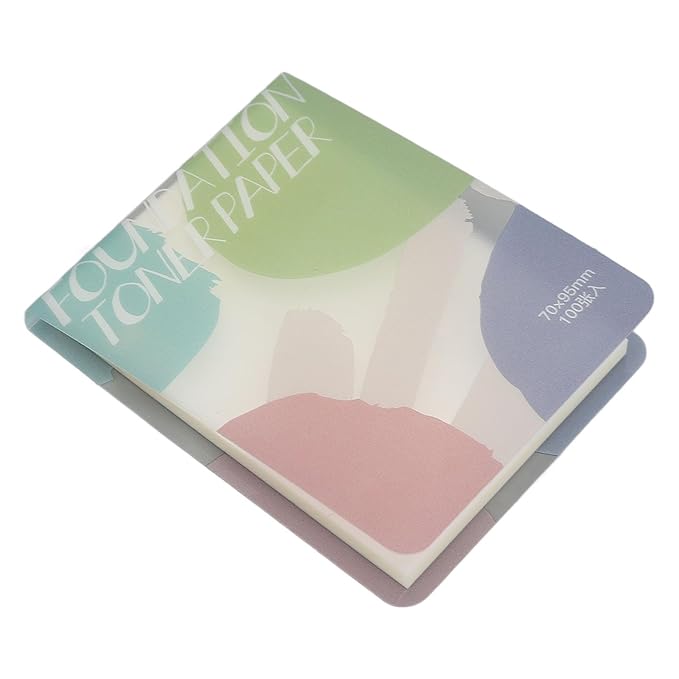 Makeup Mixing Palette, 2pcs Liquid Palette Paper Disposable Makeup Coloring Paper with Mixing Stick
