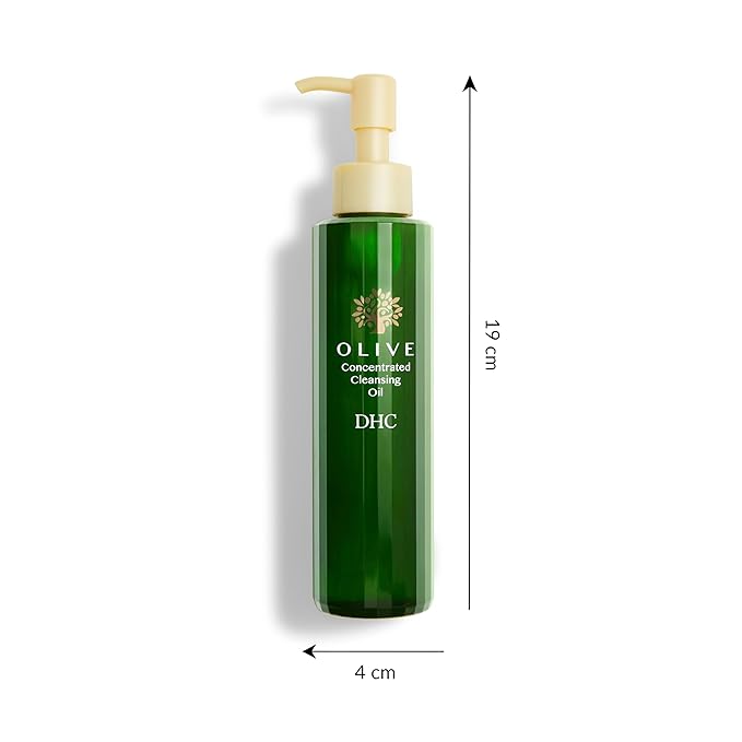 DHC Olive Concentrated Cleansing Oil, Hydrating Facial Cleansing Oil, Makeup Remover, Residue-Free, Dry Skin, Fragrance and Colorant Free, 5 fl. oz.