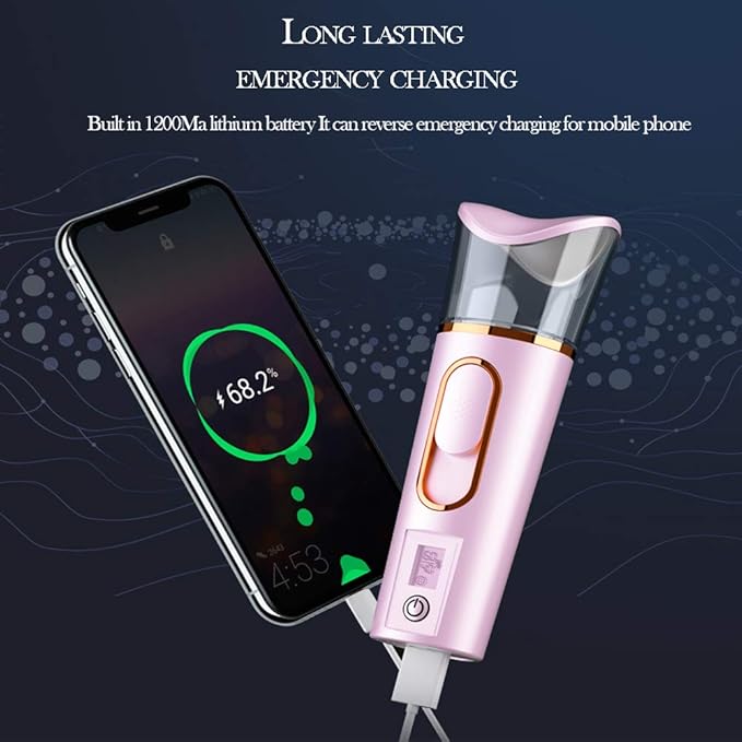 FANTEXY Nano Facial Mister with Skin Analyzer Moisture Tester