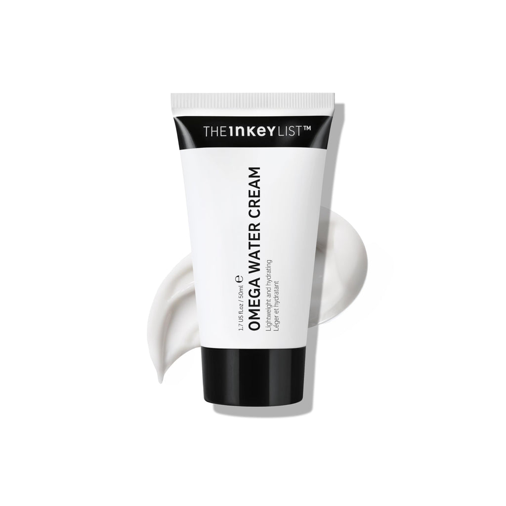The INKEY List Omega Water Cream, Oil-Free Face Moisturiser, Lightweight Gel, Vegan Friendly Skincare, Suitable For Blemish Prone Skin
