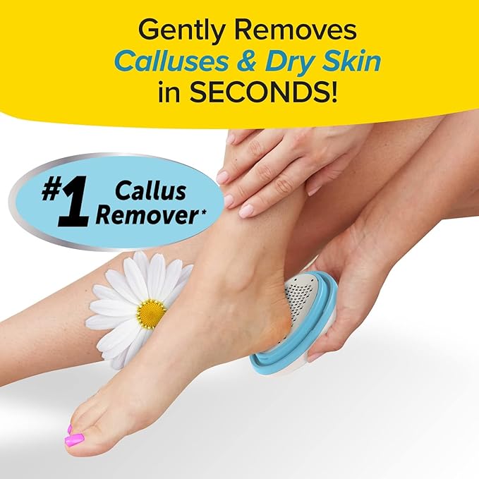 PedEgg Foot File, Painless Callus Remover, Mess-Free, As Seen on TV