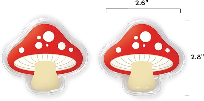 Genuine Fred Chill Out Eye Pads, Mushrooms