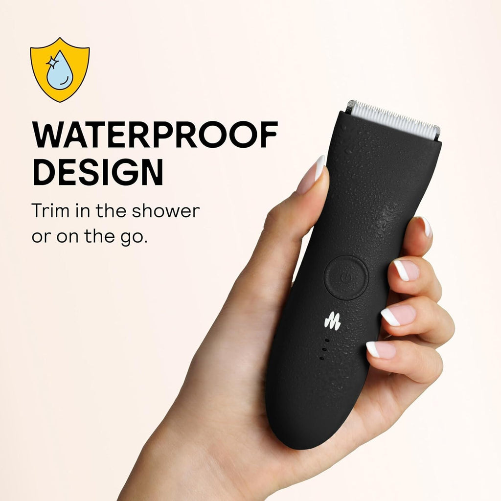 MERIDIAN The Trimmer Premium| Body Hair Trimmer for Men & Women | Onyx