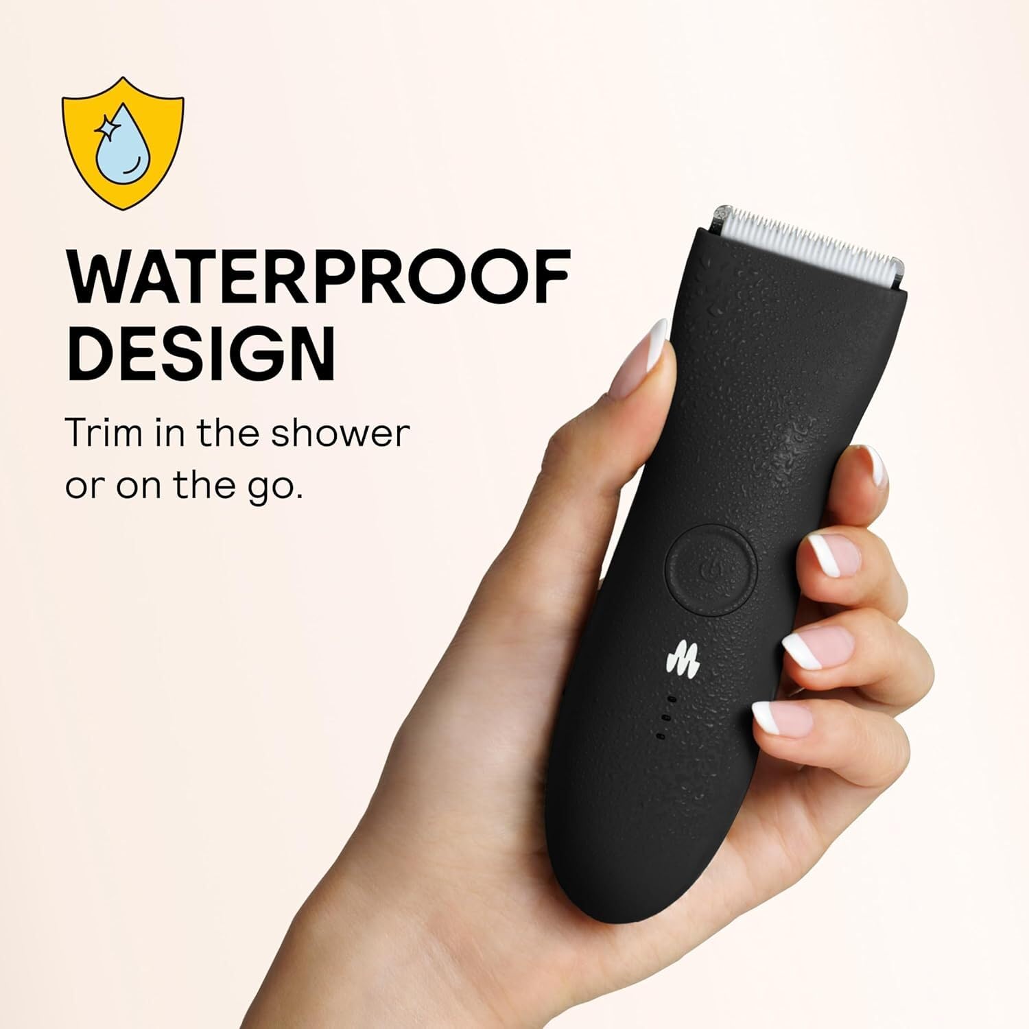 MERIDIAN The Trimmer Premium| Body Hair Trimmer for Men & Women | Onyx