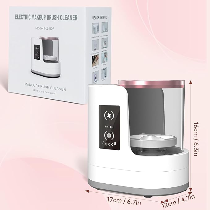 Electric Makeup Brush Cleaner Machine
