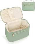 Wandering Nature Makeup Bag, Women Travel Make Up Vanity Case with Handle