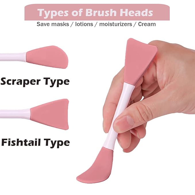 RamPula Jelly Brush, Face Mask Application Tool for Even Coverage | Skincare Enhancer | Durable Silicone | Easy to Clean | Soft Facial Applicator Brushes Tools for Peel Glycolic Makeup for Mud Cream