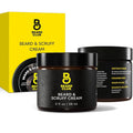 The Beard Club Biotin Beard Cream - Moisturizing and Hydrating Shea Butter for Healthier Facial Hair & Skin