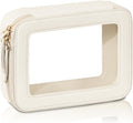 Prite Clear Makeup Bag Travel Cosmetic Organizer Toiletry Case for Women