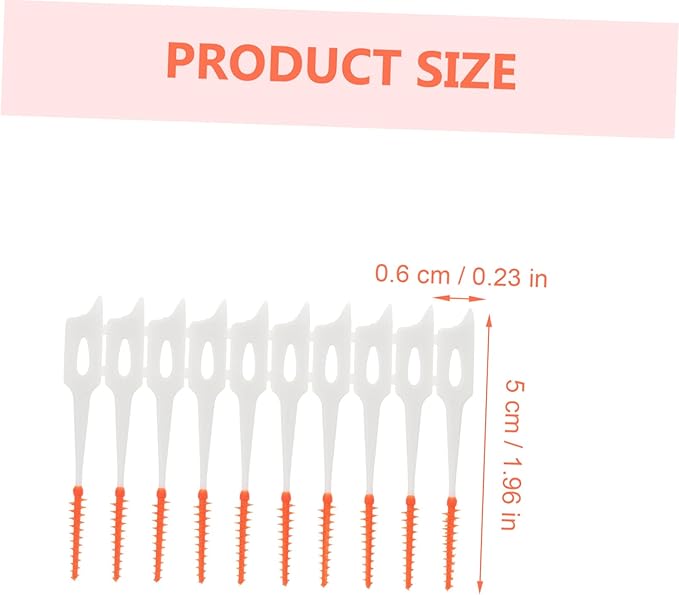 WRITWAA Interdental Brush Set 80pcs Portable Dispenser Flexible Gum Massager for Effective Oral Care for Teeth Gaps and Use