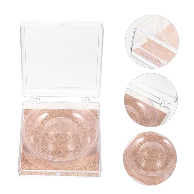 6pcs Portable Eyelash Storage Box Lash Case Makeup Box Organizer Eyelash Packaging